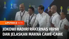Presiden Joko Widodo menghadiri Rakernas HIPMI Ke-18 di BSD Tangerang, Banten, pada Kamis pagi. Dalam kesempatan tersebut, Presiden Jokowi berpidato dan memberikan arahan, bahkan cawe-cawe terhadap Himpunan Pengusaha Muda Indonesia.