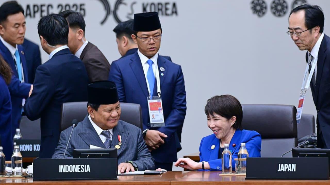 Prabowo di KTT APEC