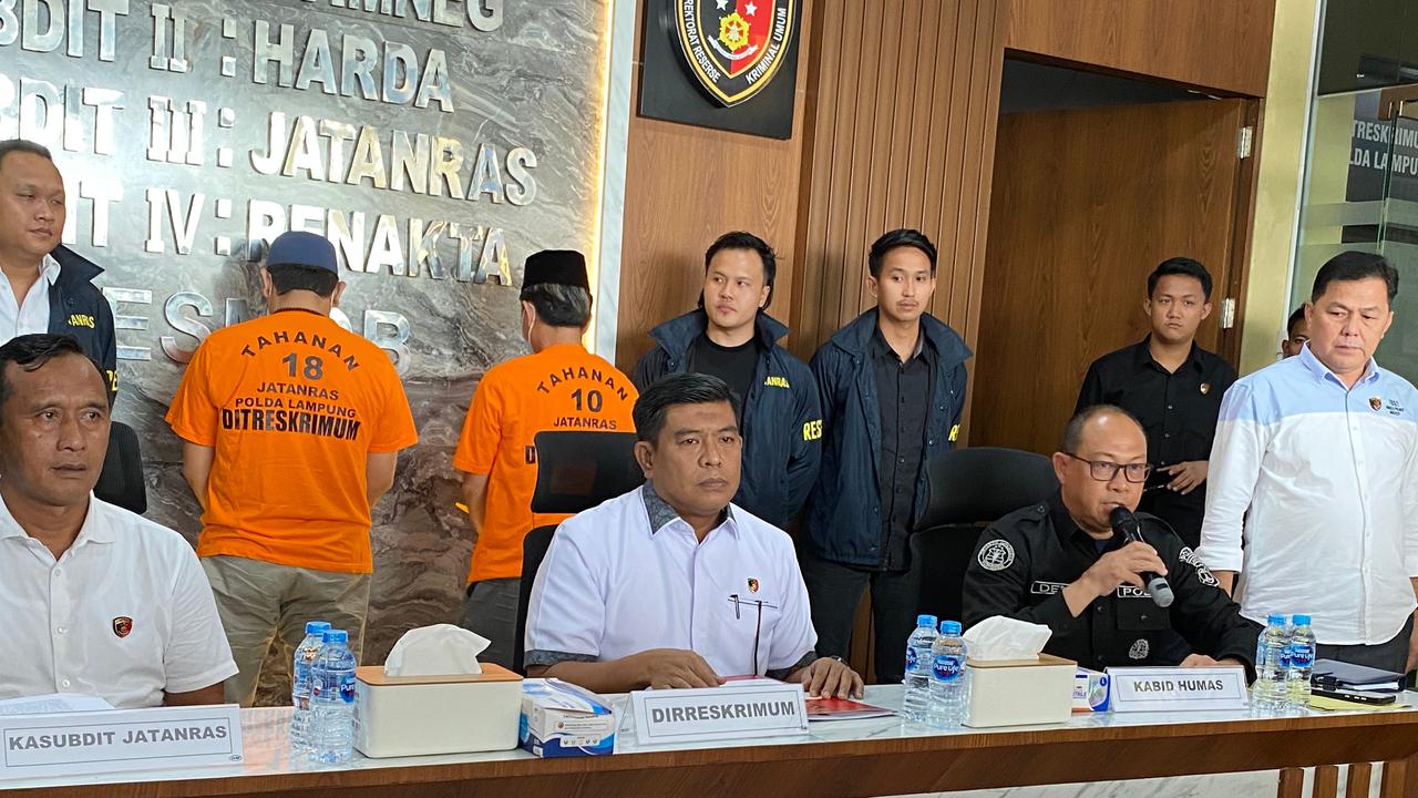 Polisi Tetapkan Dua Ketua LSM di Lampung Tersangka Pemerasan di RSUDAM, Sita Uang Rp20 Juta