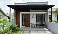 9 Desain Kanopi Teras Rumah Mungil dengan Tiang Minimalis, Estetik dan Fungsional
