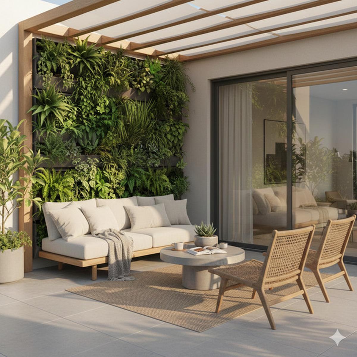 7 Model Teras Rumah Modern yang Nyaman Meski Terpapar Matahari