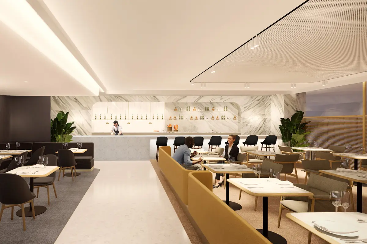 First Lounge Qantas