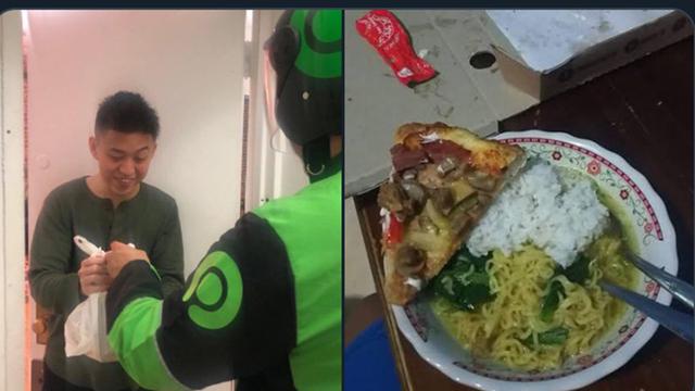 Imajinasi warganet soal Gojek Antarkan Makanan ke Rich Brian