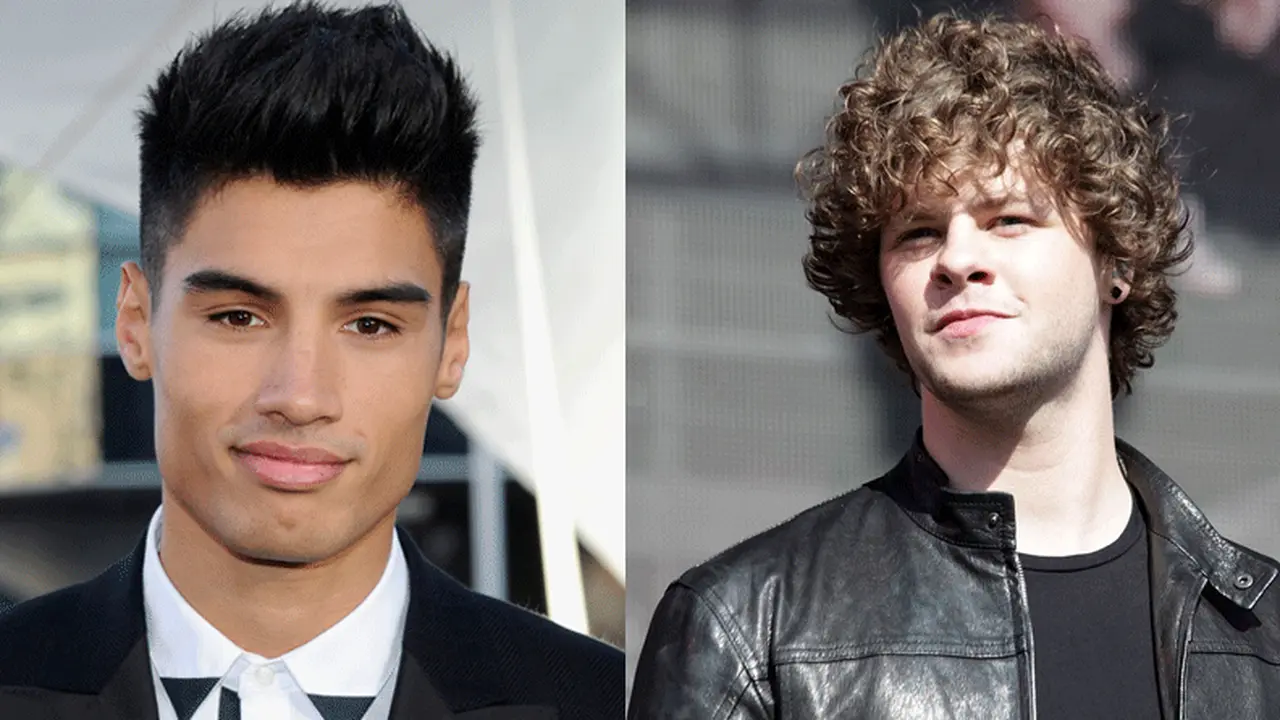 Siva Kaneswaran dan Jay McGuiness The Wanted