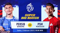 Saksikan big match BRI Liga 1: Persib Bandung vs PSM Makassar di Vidio. Dukung tim kesayangan Anda dan tonton laga big match di pekan ini hanya di Vidio.