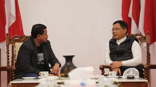 Plt Ketua Umum Partai Persatuan Pembangunan (PPP) Muhamad Mardiono (kanan) (Istimewa)