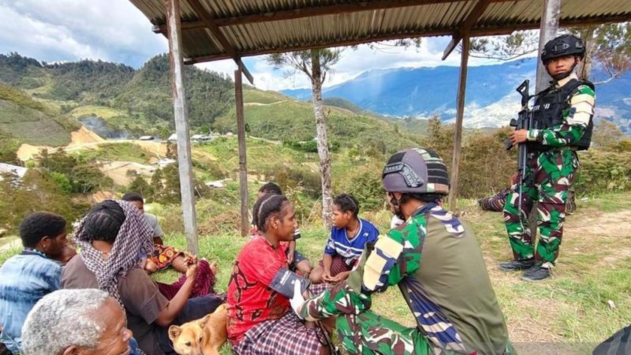 Satgas Yonif 511/DY Hadirkan Program Cek Kesehatan Gratis di Lanny Jaya