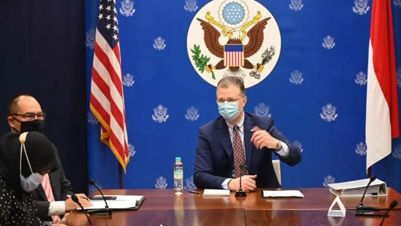 Asisten Menteri Luar Negeri Amerika Serikat (AS) untuk Asia Timur dan Pasifik Daniel J. Kritenbrink. (Dok Antara)