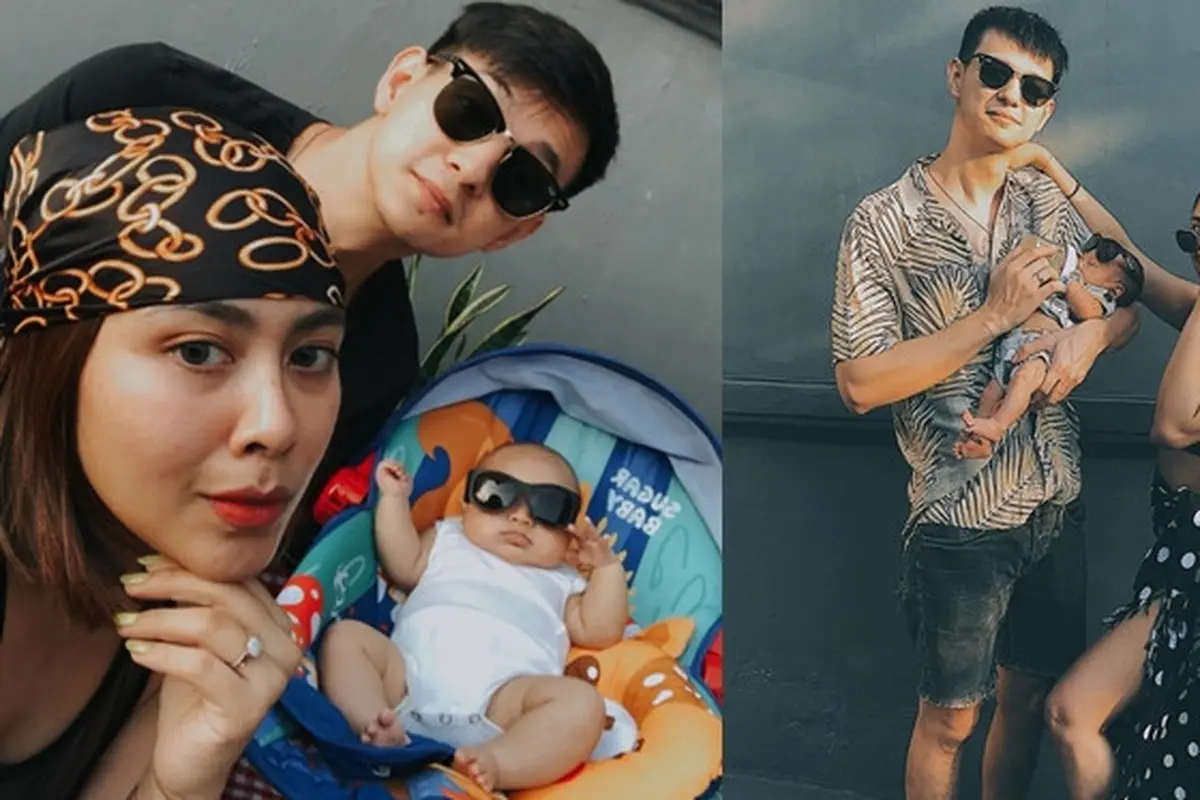 6 Potret Keluarga Kecil Marcell Darwin dan Nabila Faisal, Penuh Kehangatan
