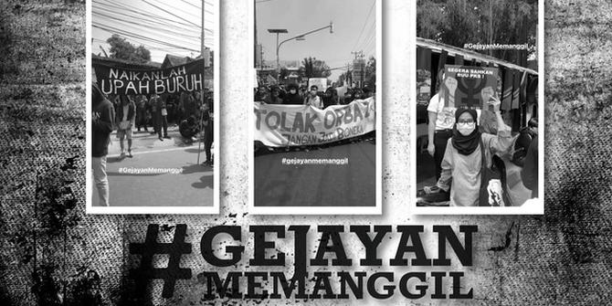 VIDEO: Isi Tuntutan Dalam Aksi Gejayan Memanggil