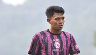 Striker Arema FC, Dedik Setiawan. (Bola.com/Iwan Setiawan)