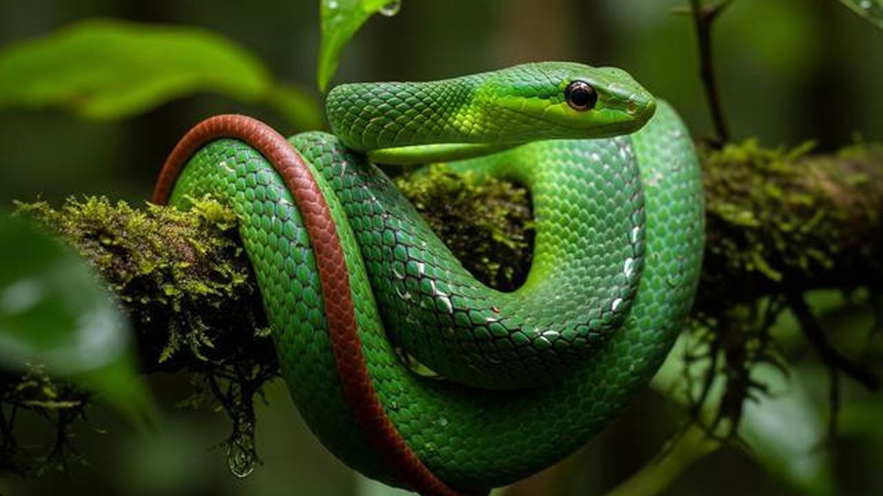 3 Perbedaan Ular Hijau Pucuk dan Ular Hijau Ekor Merah yang Wajib Diketahui Pecinta Reptil