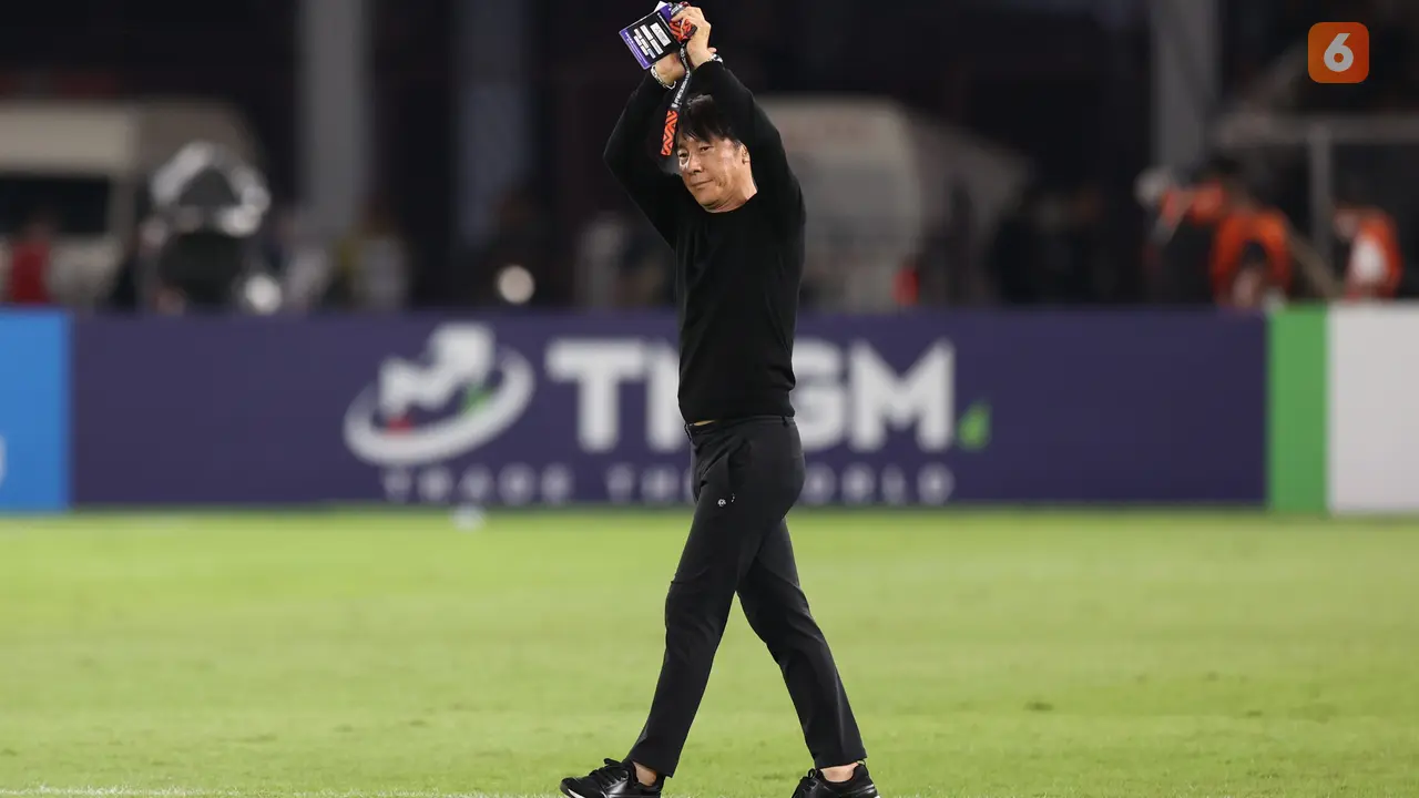 Pelatih Timnas Indonesia, Shin Tae-yong.