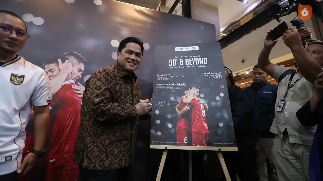 PSSI resmi memulai rangkaian PSSI Awards 2026 dengan menggelar pameran foto bertajuk "90’ & BEYOND".