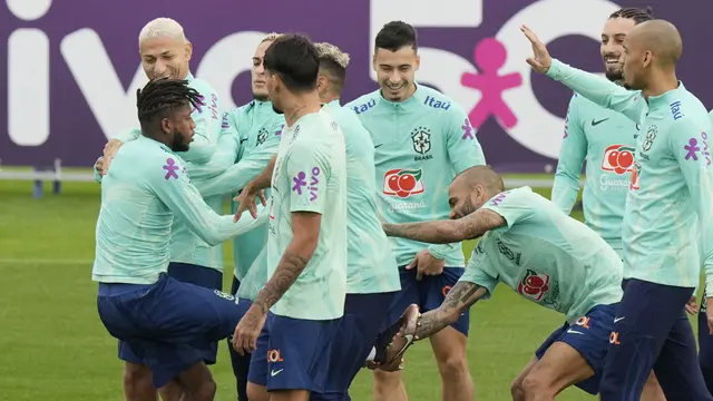 Foto: Ribut-ribut di Sesi Latihan Timnas Brasil Jelang Piala Dunia 2022