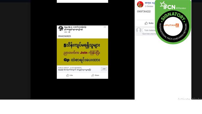 Hoaks juara ONE Championship. (Facebook/San Sk)