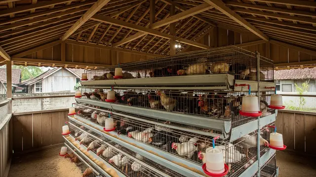 6 Model Atap Kandang Ayam Petelur Terbaik untuk Produktivitas Optimal