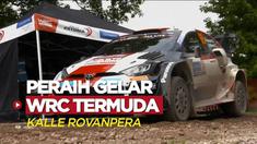 Berita Video, Kalle Rovanpera Jadi Pebalap Termuda Finlandia yang Menangkan WRC pada Minggu (17/7/2022)