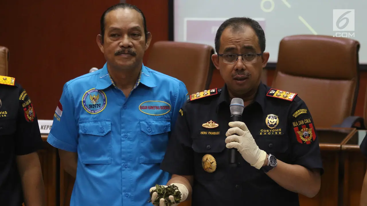 Bea Cukai dan BNN Bongkar Penyelundupan Narkoba