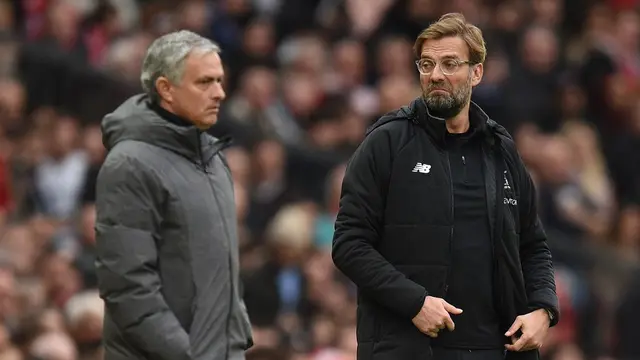 Jurgen Klopp dan Jose Mourinho