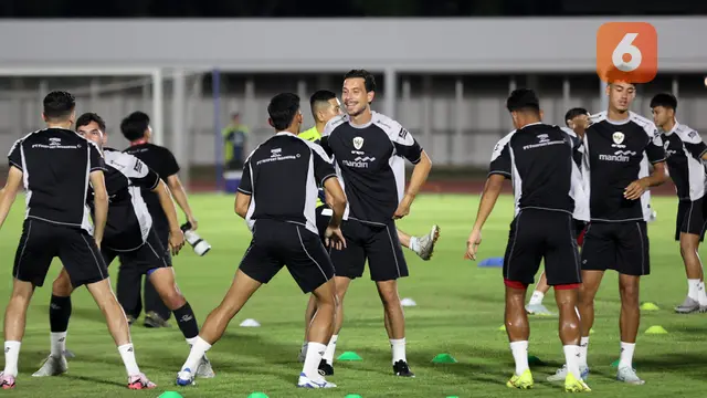 Timnas Indonesia latihan jelang hadapi Australia di Kualifikasi Piala Dunia 2026