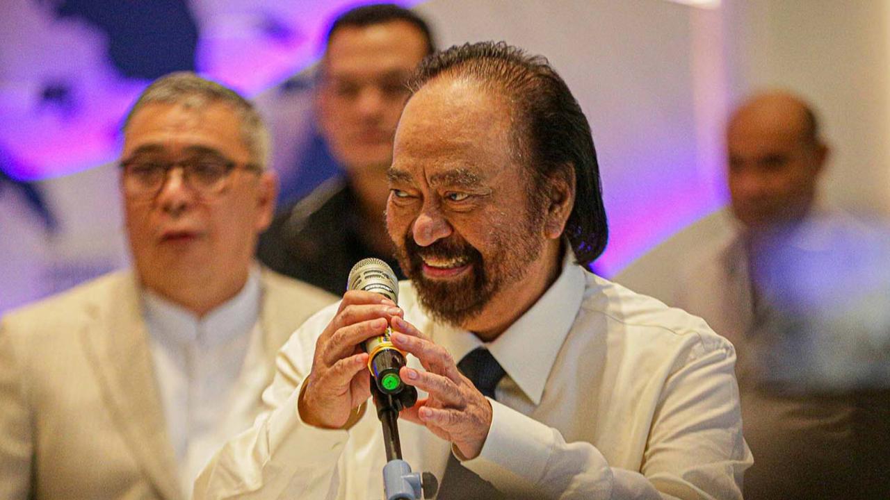 Paloh mengatakan, jika politisasi sudah terjadi, ia hanya bisa pasrah karena hal tersebut bukan lah kewenangan dari NasDem.<br>
