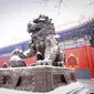 Ilustrasi salju di China (iStock)