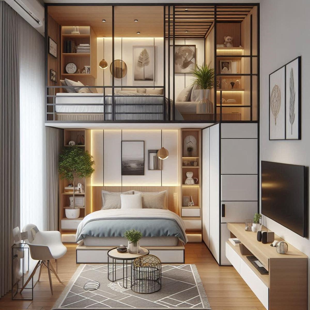 Desain Kamar Minimalis ala Korea