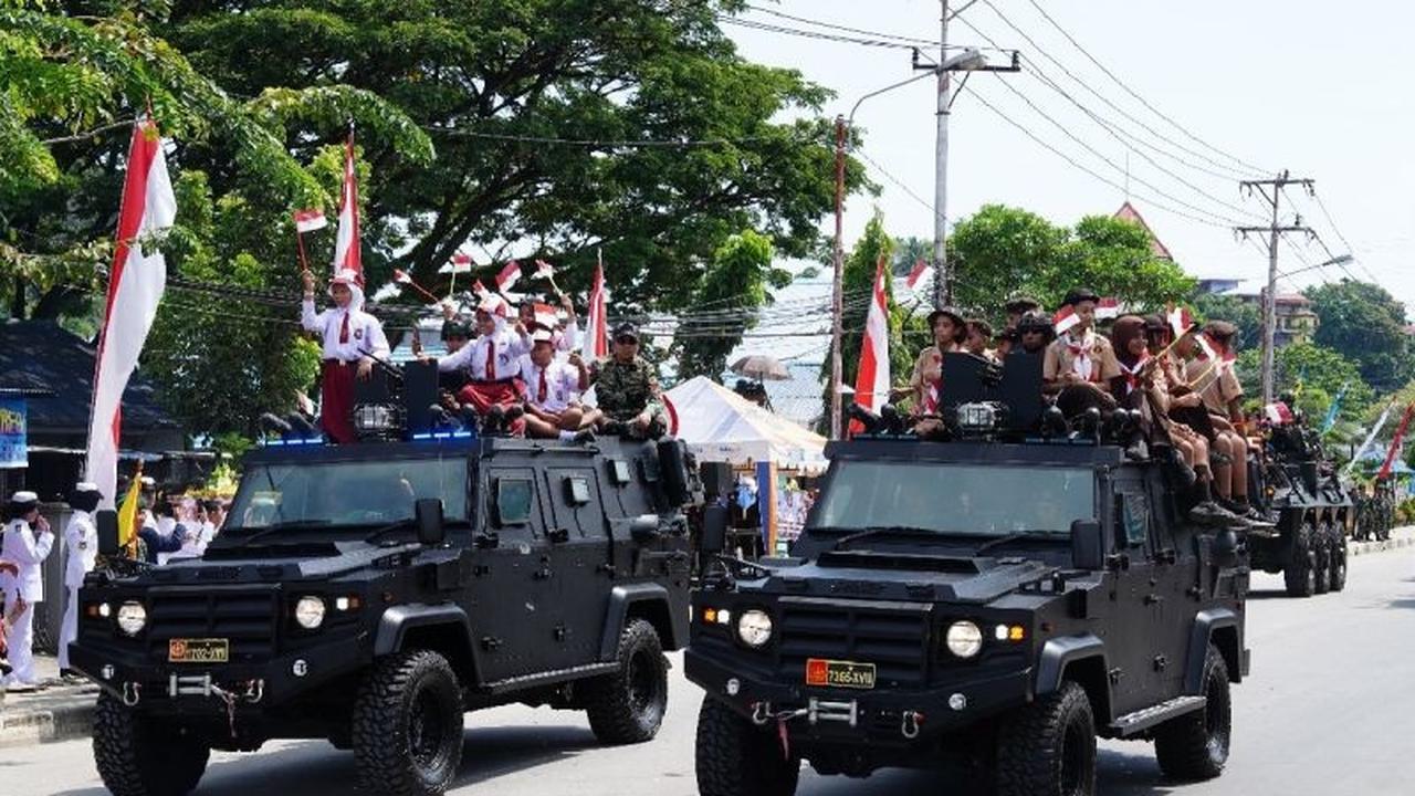 Fakta Unik Defile HUT Ke-80 TNI di Jayapura: Ribuan Warga Padati Lapangan Trisila Hamadi