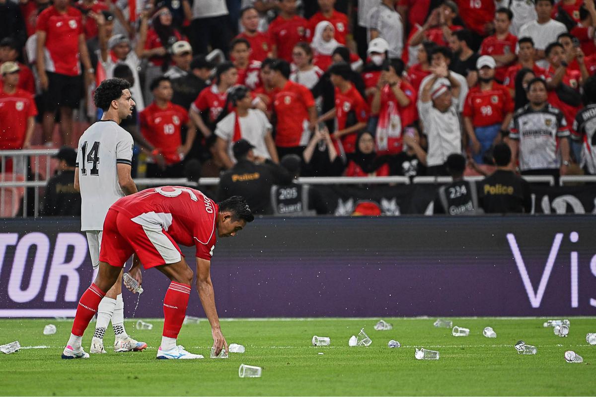 FOTO: Mimpi Garuda ke Piala Dunia 2026 Pupus Usai Takluk dari Irak
