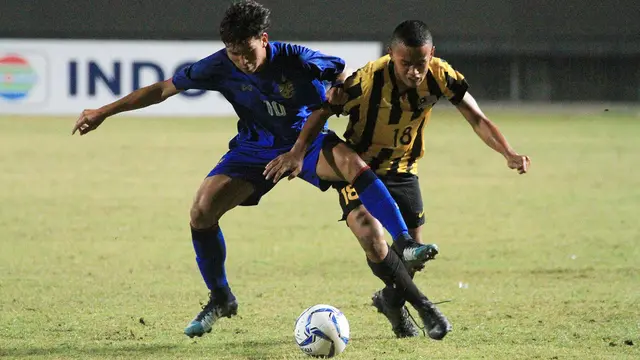 Timnas Thailand U-16 vs Timnas Malaysia U-16