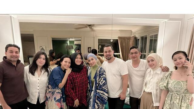 Potret perayaan ulang tahun Annisa Trihapsari (Sumber: Instagram/@ravelra_supit)