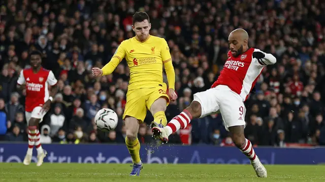 Foto: Tak Ada Salah Jota pun Jadi, Liverpool Libas Arsenal dan Lolos ke Babak Final Carabao Cup 2021 / 2022