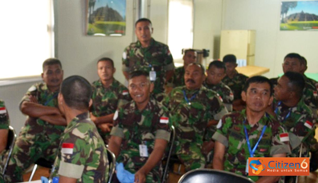 Citizen6, Kongo: Mrs. Carline menekankan agar Kontingen Indonesia mampu bersikap dengan bijaksana ketika berhadapan dengan milisi yang masih anak-anak. Diakhir acara seluruh anggota diberi kesempatan untuk tanya jawab. (Pengirim: Badarudin Bakri)