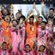 Penyerang asal Argentina, Lionel Messi, mengangkat trofi bersama rekan-rekannya setelah Inter Miami mengalahkan Cruz Azul dari Meksiko pada final Campeones Cup di Nu Stadium, Miami, Florida, Kamis (17/9/2026) pagi WIB. (Chandan Khanna/AFP)