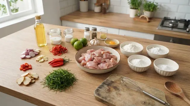 Resep Ayam Crispy Daun Jeruk