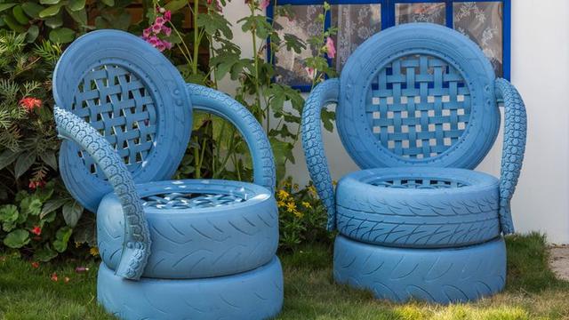 Kreatif, 10 Ide Daur Ulang Ban Bekas Disulap Jadi Benda Bernilai