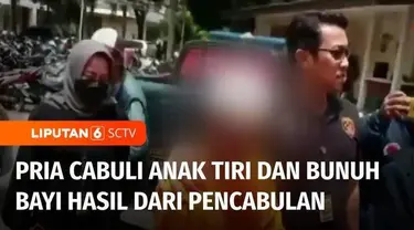 Polisi meringkus seorang pria di Kabupaten Bekasi, Jawa Barat, karena mencabuli anak tirinya yang masih di bawah umur hingga hamil. Tak cukup sampai di situ, bayi hasil perbuatannya dibunuh sesaat setelah melahirkan.