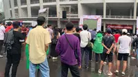 Garuda Store menyelenggarakan nonton bareng di kawasan SUGBK.