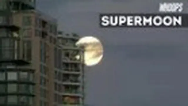 WHOOPS: Menikmati Keindahan Supermoon di Australia