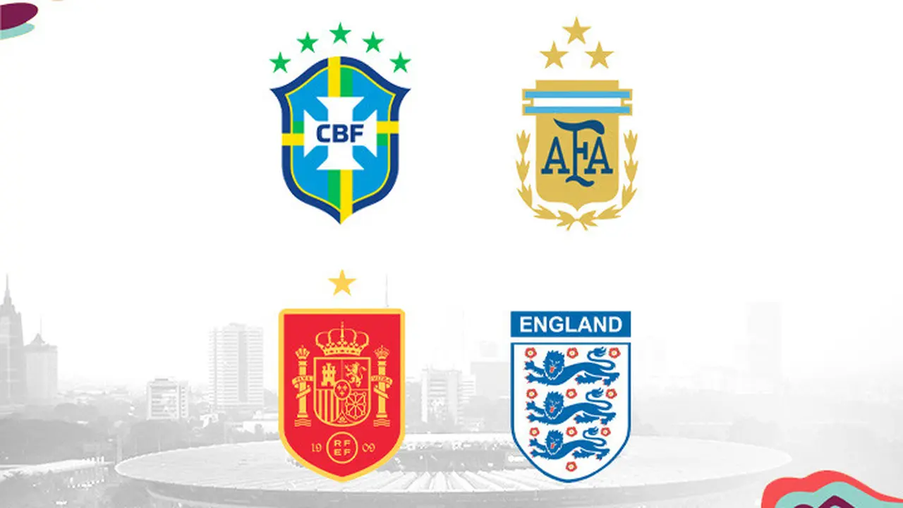 Piala Dunia U-17 - Timnas Brasil, Timnas Argentina, Timnas Spanyol,  Timnas Inggris