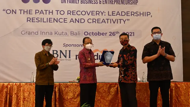 International Conference on Family Business and Entrepreneurship (ICFBE) 2021 di Bali.