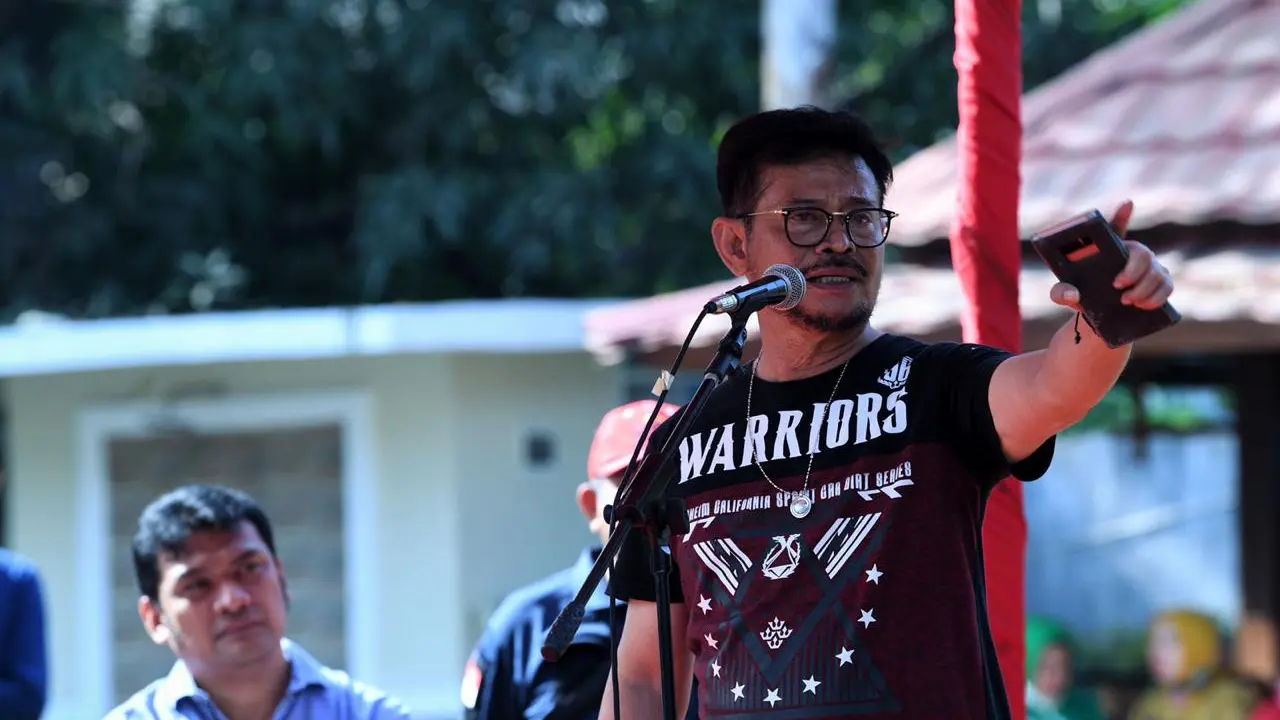 Mentan Syahrul Tegaskan Persiapkan War Room Kostra Tani di Kementan