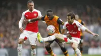 Jalannya pertandingan Piala FA Arsenal vs Hull City (Reuters)