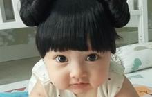 6 Potret Baby Launa Anak Sabrina Anggraini dan Belva Devara dengan Berbagai Gaya Rambut, Makin Cute!