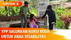 Yayasan Pundi Amal Peduli Kasih (YPP SCTV-Indosiar) memberikan satu buah kursi roda pada Karina, anak usia 9 tahun di Kabupaten Pandeglang yang tak bisa berjalan karena mengidap spina bifida. Karina mengatakan dirinya akan semangat untuk sekolah.