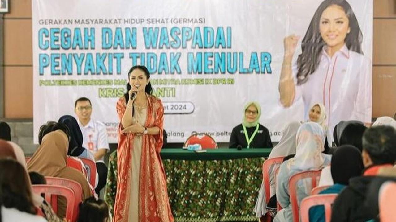 Kegiatan Kris Dayanti di Batu, Jawa Timur