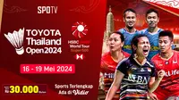 Streaming BWF Thailand Open 2024 di Vidio. (Sumber: dok. vidio.com)