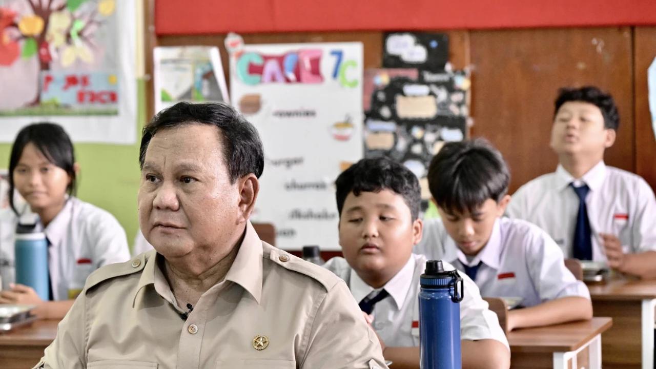 Presiden Prabowo Ikut Makan MBG Bareng Siswa di SMPN 111 Jakarta / FOTO: Biro Pers Sekretariat Presiden