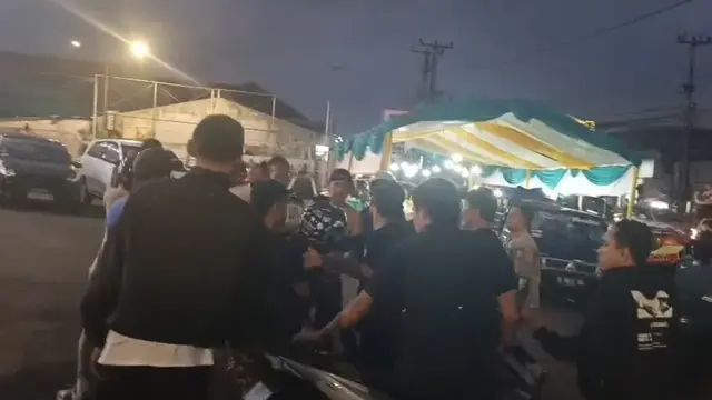 Suasana Mencekam Usai Nobar Bola di Cibadak Sukabumi, Pemuda Dikeroyok Hingga Alami Luka Bacok.